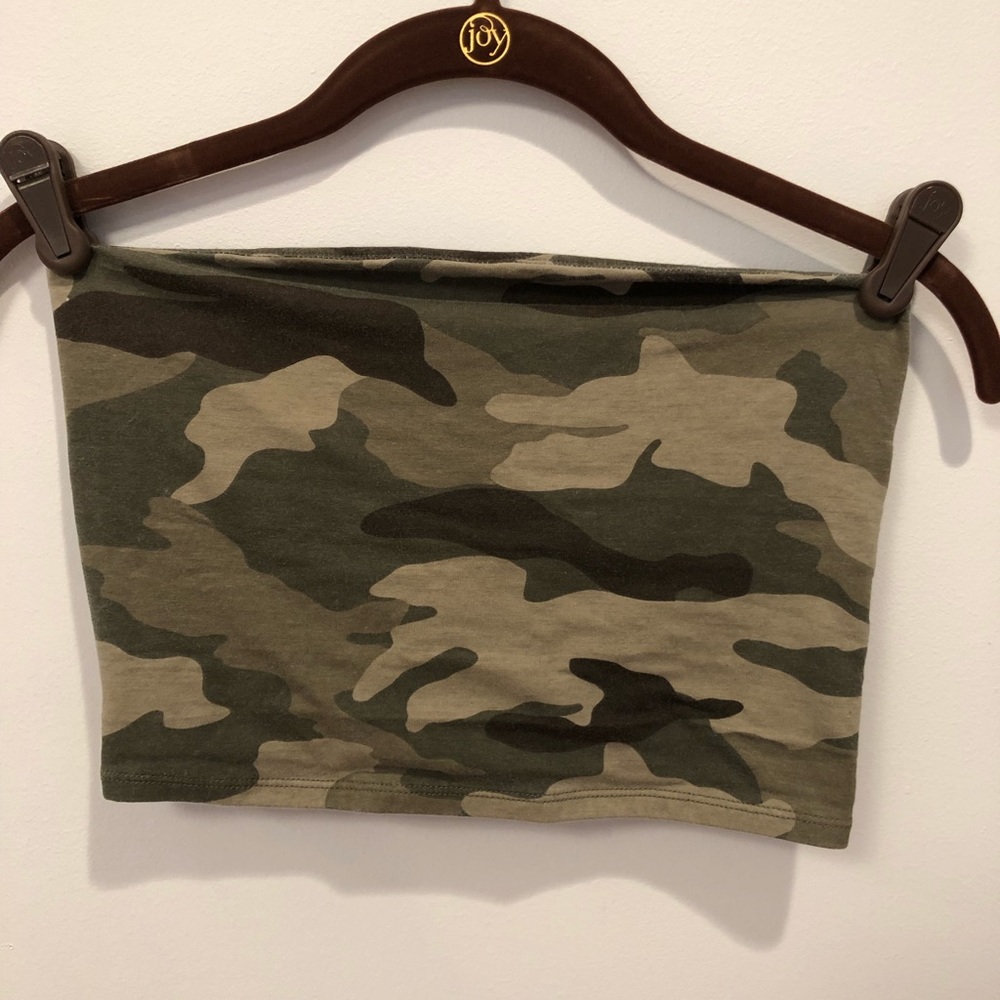 Camo Tube Top
